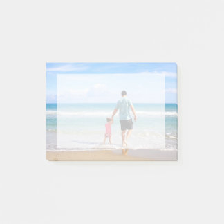 Insert your own photo post-it notes