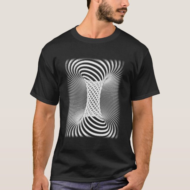 Inside A He Torus Optical Illusion T-Shirt (Front)