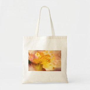Inside a rose tote bag