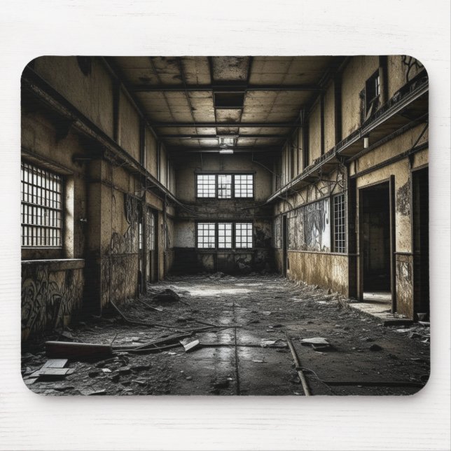 Inside an Abandoned Station  Mouse Mat (Front)