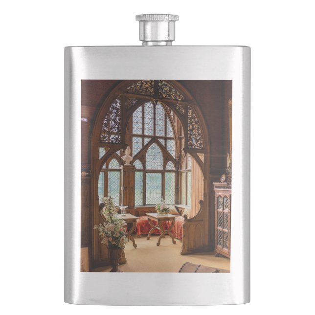 Inside Castle Marienburg - Germany Hip Flask (Front)