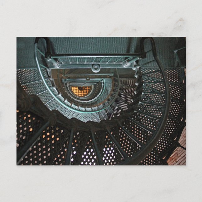 Inside Corolla Lighthouse Postcard (Front)