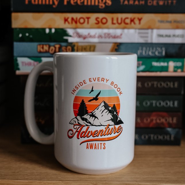 Inside Every Book Adventure Awaits Book Lover Mug (Creator Uploaded)