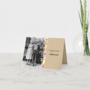 Inside Every Old Person Birthday Card