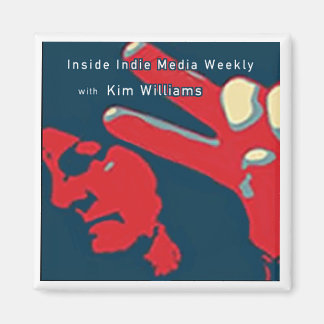 Inside Indie Media Weekly Square Magnet