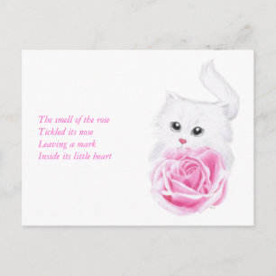 Inside its little heart postcard