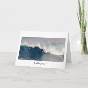 Inside Jaws card