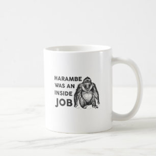 Inside Job Harambe Coffee Mug