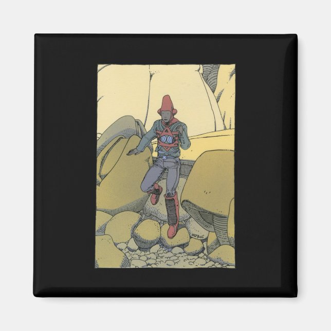 Inside Moebius Sticker  Magnet (Front)