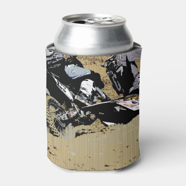 Inside Move - Dirt Bike Racers Can Cooler (Can Front)
