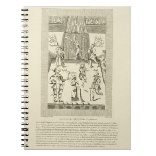 Inside of the Red Bull Playhouse, frontispiece to Notebook