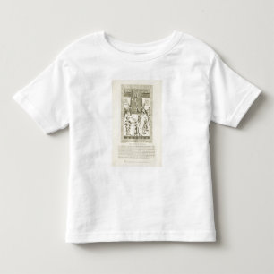 Inside of the Red Bull Playhouse, frontispiece to Toddler T-Shirt