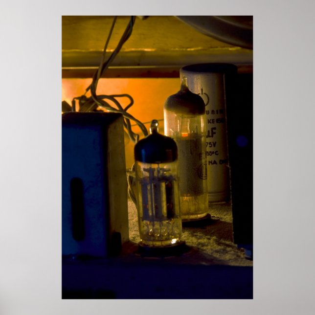 inside old radio poster (Front)