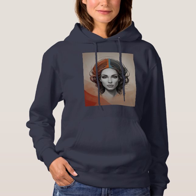 inside out vivid girl hoodie (Front)
