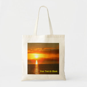Inside Passage Sunset Tote Bag