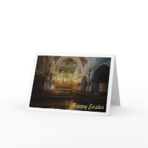 Inside San Miguel Monastery, Lliria, Spain