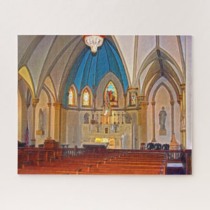 Inside St. Peter's Harpers Ferry Jigsaw Puzzle