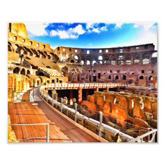 Inside the Colosseum Photo Print