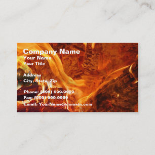 Inside the Fire Business Card