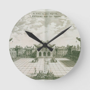 Inside the Imperial Palace, from an account of a D Round Clock