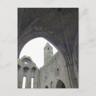 Inside The Rock Of Cashel Postcard