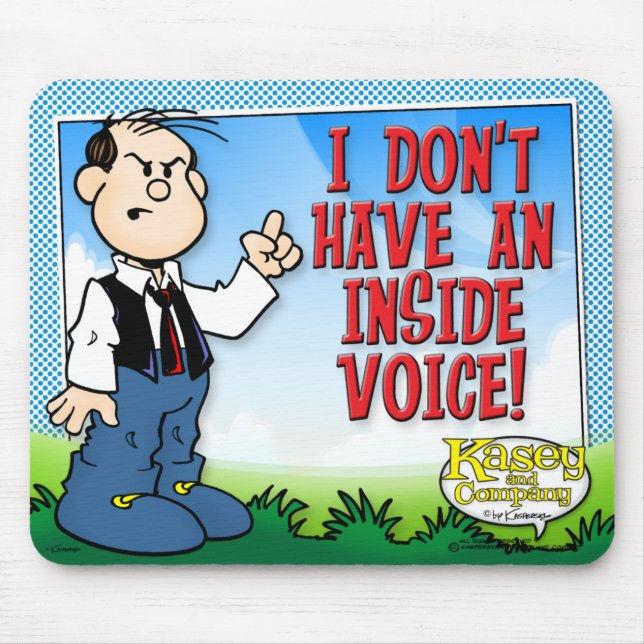 Inside Voice Mouse Mat (Front)