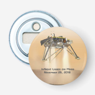 InSight Landing on Mars Bottle Opener