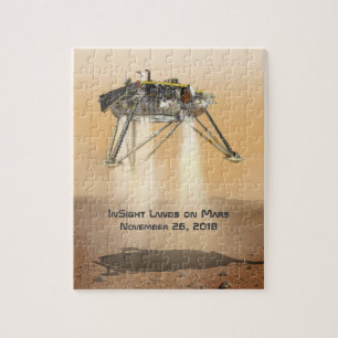 InSight Landing on Mars Jigsaw Puzzle