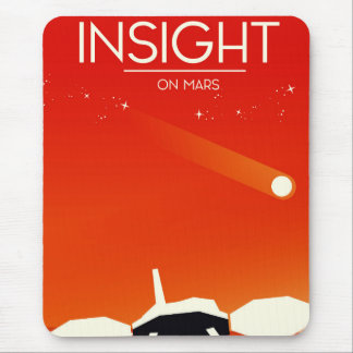 Insight Mars Lander Space Art Mouse Mat