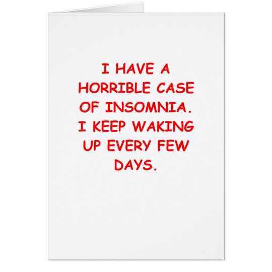 INSOMNIa Card