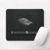 Insomnia Gaming Tank Mousemat. Mouse Mat (With Mouse)
