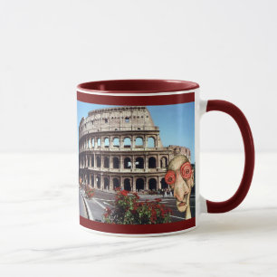 Insomniac Visits Rome Colisseum Mug
