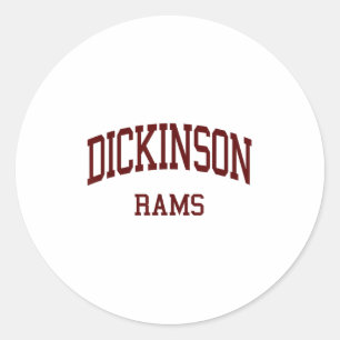 Inson High School Hs Jersey City Nj Retro Classic Round Sticker
