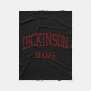 Inson High School Hs Jersey City Nj Retro  Fleece Blanket