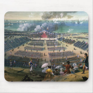 Inspecting the Troops Mouse Mat