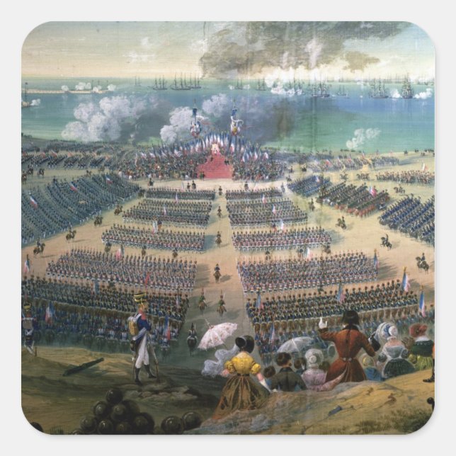 Inspecting the Troops Square Sticker (Front)