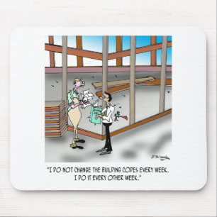 Inspector Cartoon 6382 Mouse Mat