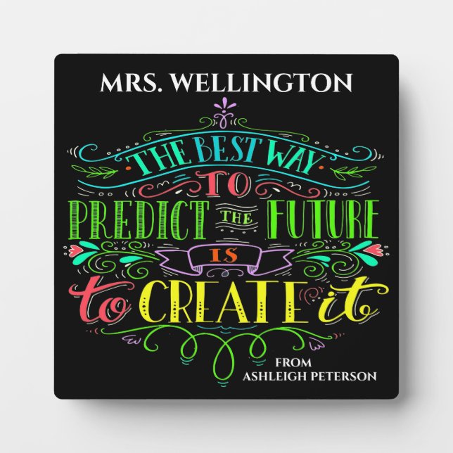 Inspiration and Motivation Plaque (Front)