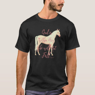 Inspiration Cute Palomino Horse For Girls Teens Ps T-Shirt