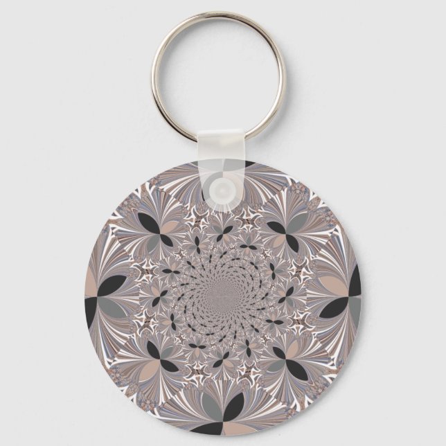 Inspiration Flower Key Ring (Front)