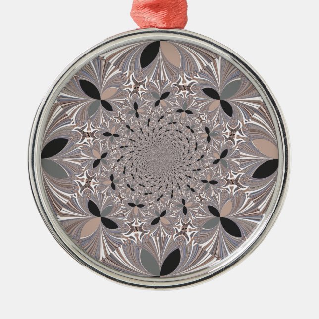 Inspiration Flower Metal Tree Decoration (Front)