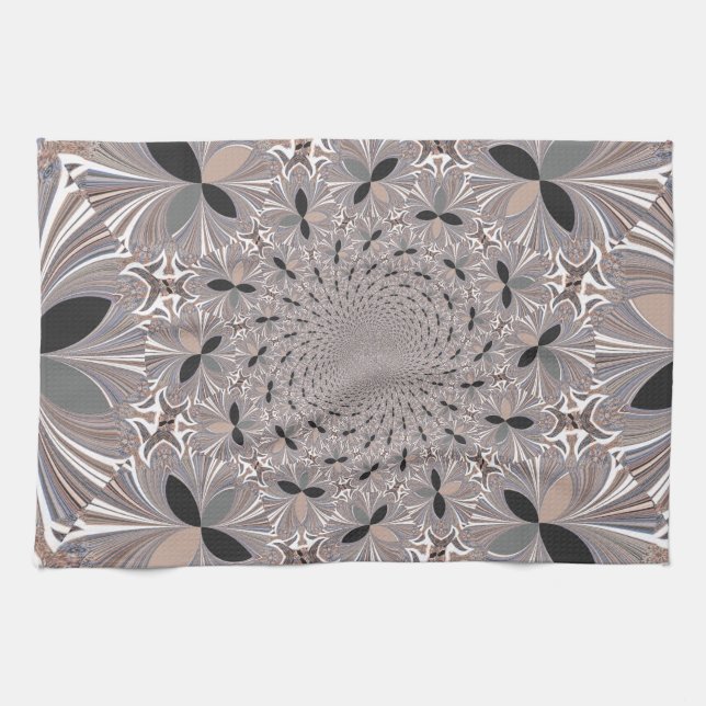 Inspiration Flower Tea Towel (Horizontal)