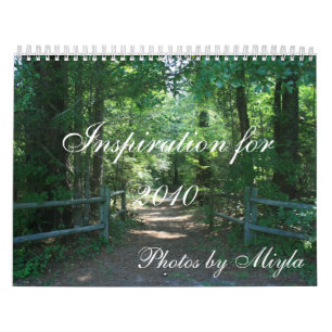 Inspiration for 2010 calendar