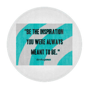 Inspiration Glass Cutting Board