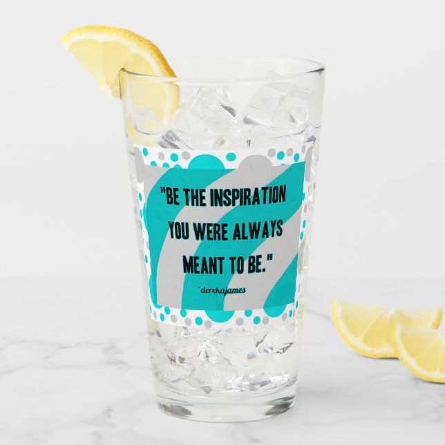 Inspiration Glass Tumbler (Front Ice)