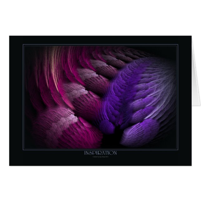 Inspiration Greeting Card (Front Horizontal)