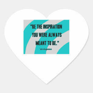 Inspiration Heart Sticker