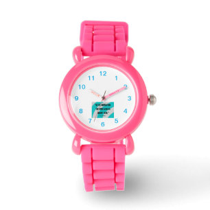 Inspiration Kid's Pink Glitter Strap Watch