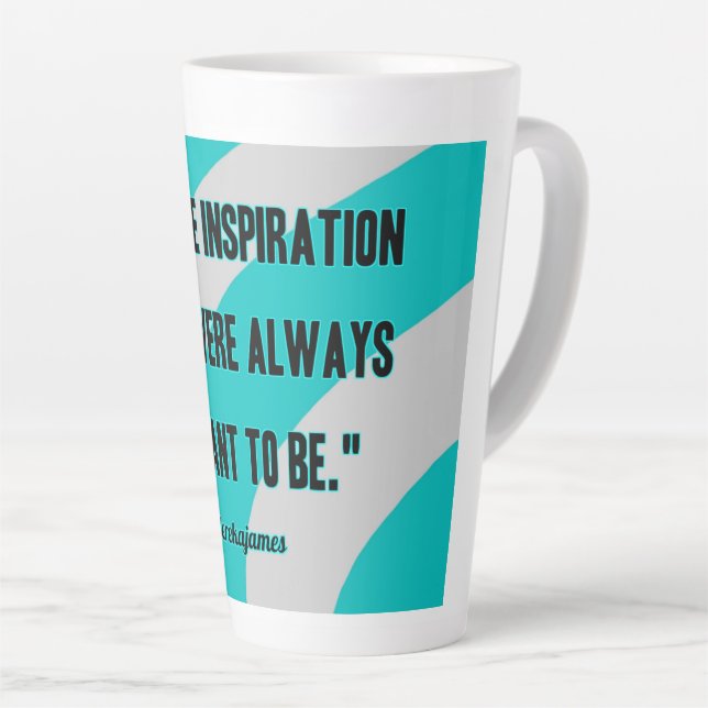 Inspiration Large Latte Mug (Right Angle)