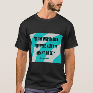 Inspiration Men's Black Basic T Shirt